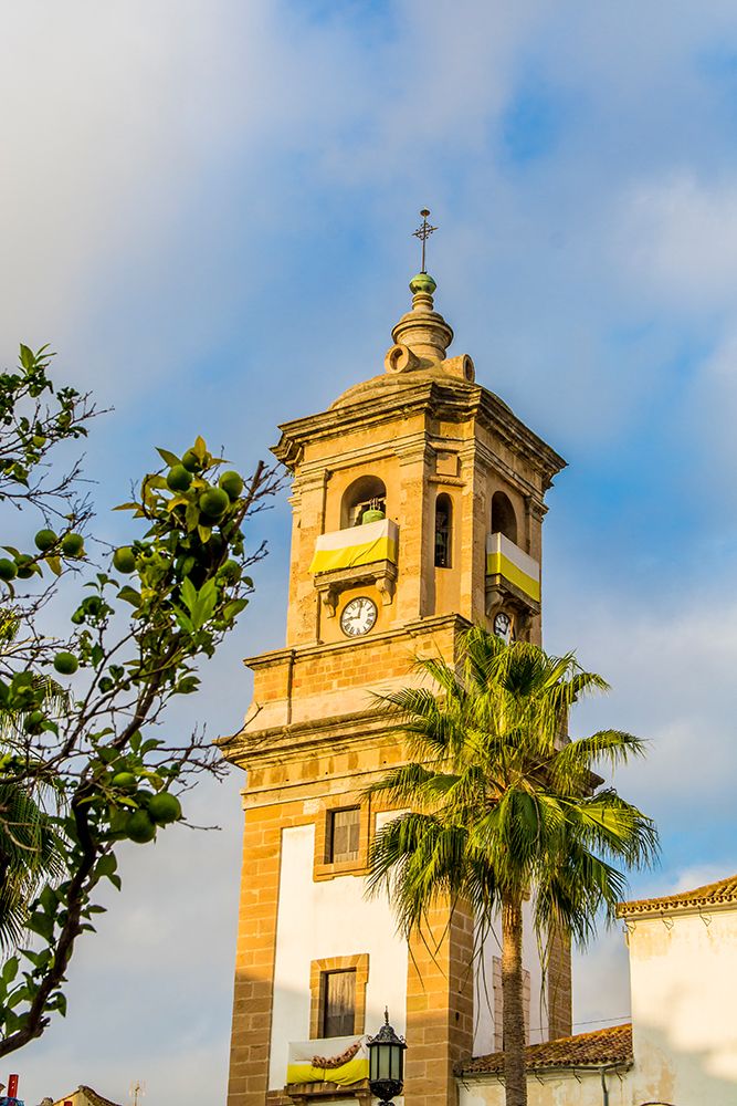 Church of La Palma, Plaza Alta main square, Algeciras, Spain.